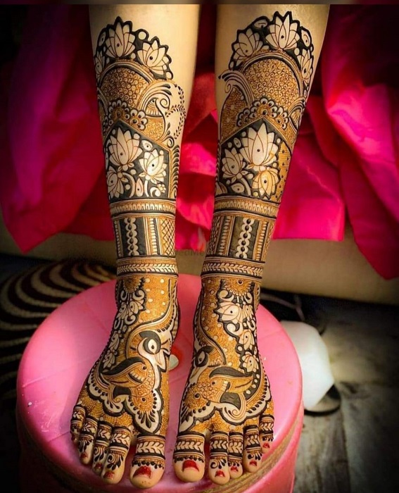 Foot Mehandi